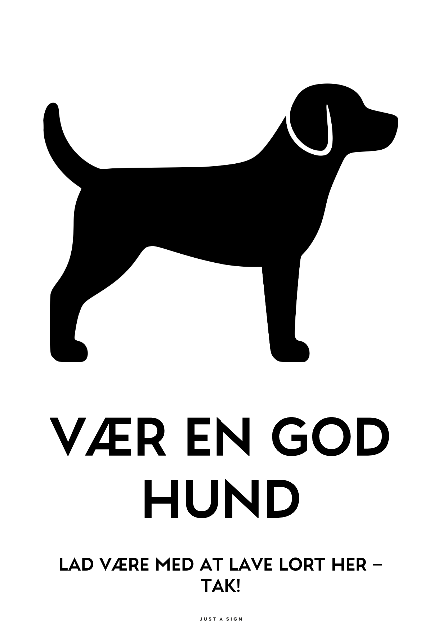 Vær en god hund